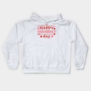 Happy Valentines day Kids Hoodie